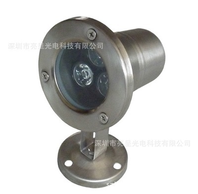 【LED水底燈 3*1W IP68,適用于水池、噴泉、廣場、公園、酒店等】價格,廠家,圖片,其他室外燈具,深圳市亮呈光電科技-